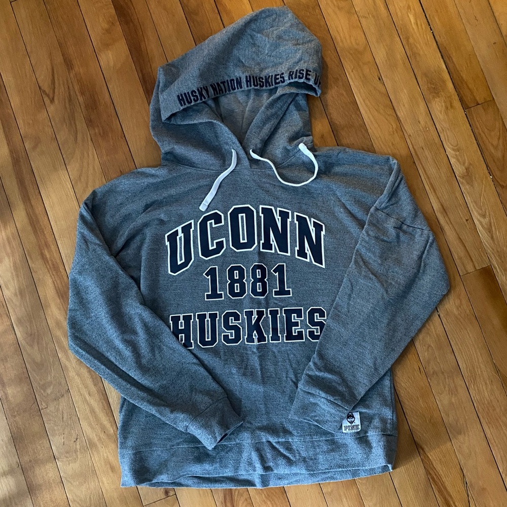 UCONN Huskies Pink Hoodie